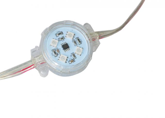 a cor completa IP67 de 40mm RGB Waterproof a luz do ponto do diodo emissor de luz DMX512 para a decoração e a luz exteriores da fachada da construção do jardim do parque