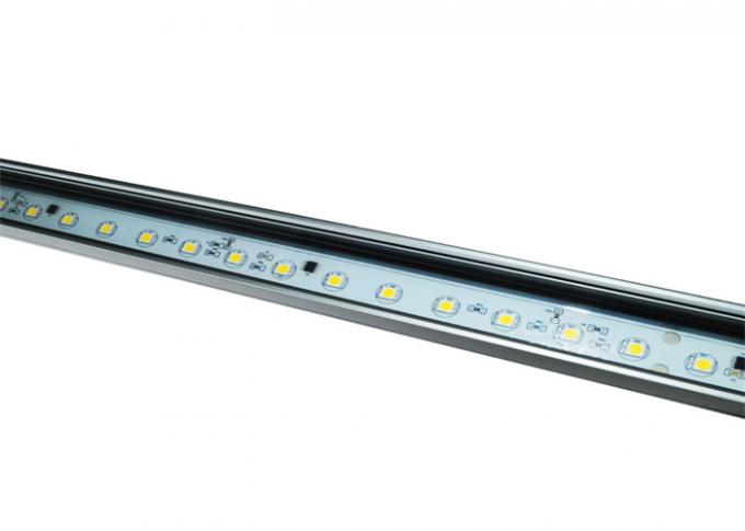 Epistar/luz linear impermeável do diodo emissor de luz da cor completa DMX512 diodo emissor de luz IP67 12W DC12V RGB do CREE para a decoração de construção e a iluminação