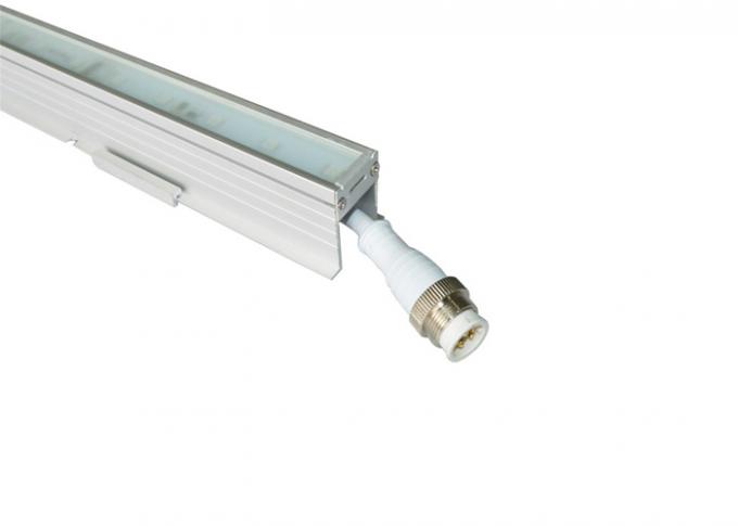 transmissão clara linear do sinal interurbano do apoio do diodo emissor de luz de 12W DC48V SMD5050 DMX512 para a iluminação de construção do esboço