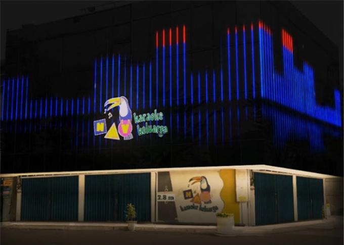 transmissão clara linear do sinal interurbano do apoio do diodo emissor de luz de 12W DC48V SMD5050 DMX512 para a iluminação de construção do esboço