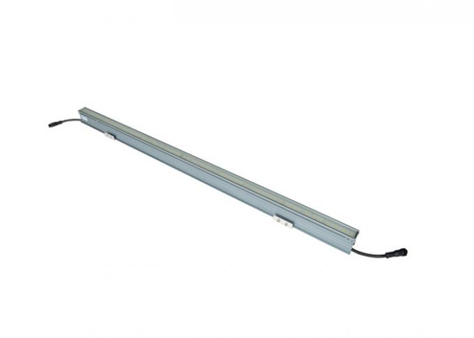 transmissão clara linear do sinal interurbano do apoio do diodo emissor de luz de 12W DC48V SMD5050 DMX512 para a iluminação de construção do esboço