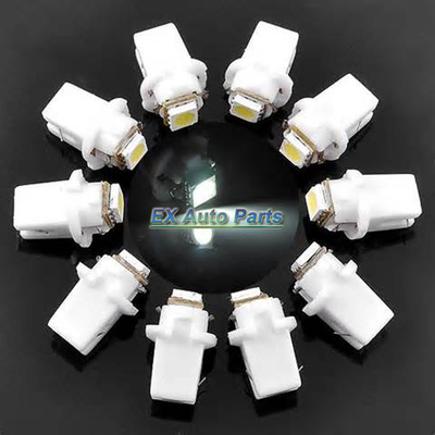 Luz de indicador da lâmpada do calibre do bulbo do diodo emissor de luz do painel do diodo emissor de luz 1SMD Speedo de T5 B8.5D 5050