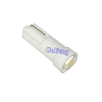 T5 85/86/2721 bulbos azuis do diodo emissor de luz do painel do consumo da baixa potência do carro 24V com 1210 SMD