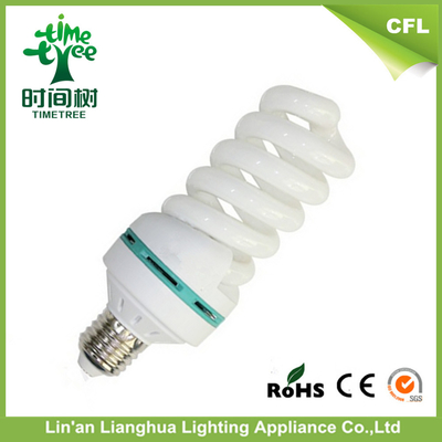 Bulbo fluorescente da luz do dia/6500K de poupança de energia completa da espiral 32w 34w 8000h ampolas